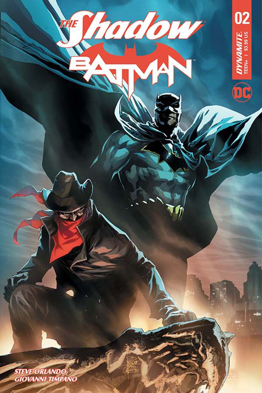 The Shadow Batman #2 Cover D (Tan) [2017]