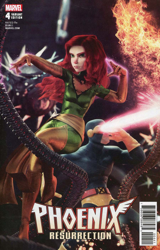 Phoenix Resurrection #4 Connecting Variant Edition (Hugo) [2018]