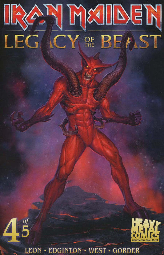 Iron Maiden Legacy of The Beast #4 Variant Edition [2018]
