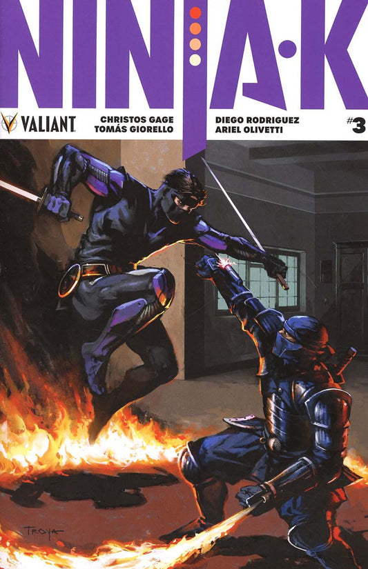 Ninja-K #3 Variant Edition (Troya) [2018]