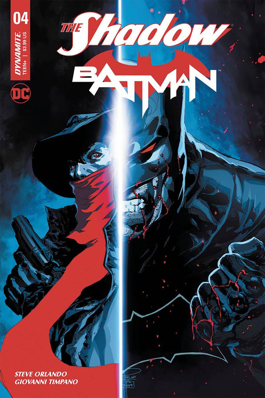 The Shadow Batman #4 Cover B (Tan) [2018]