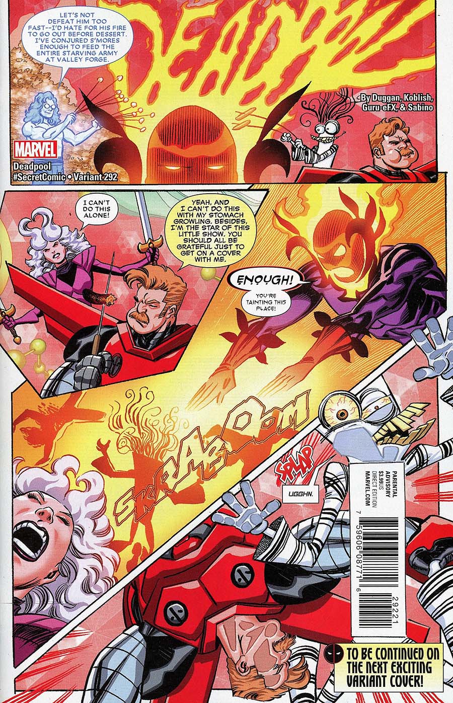 Despicable Deadpool #292 Variant Edition (Koblish) [2018]