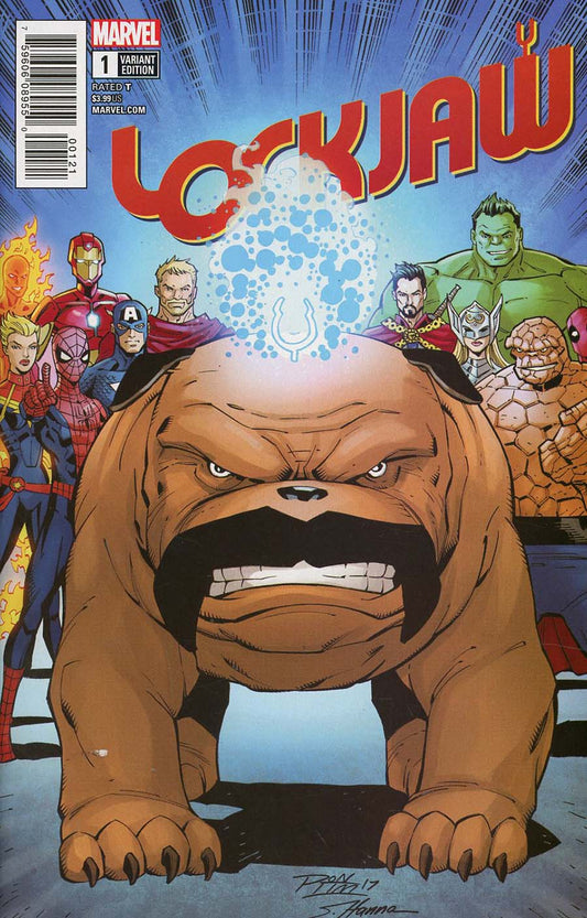 Lockjaw #1 Variant Edition (Lim) [2018]