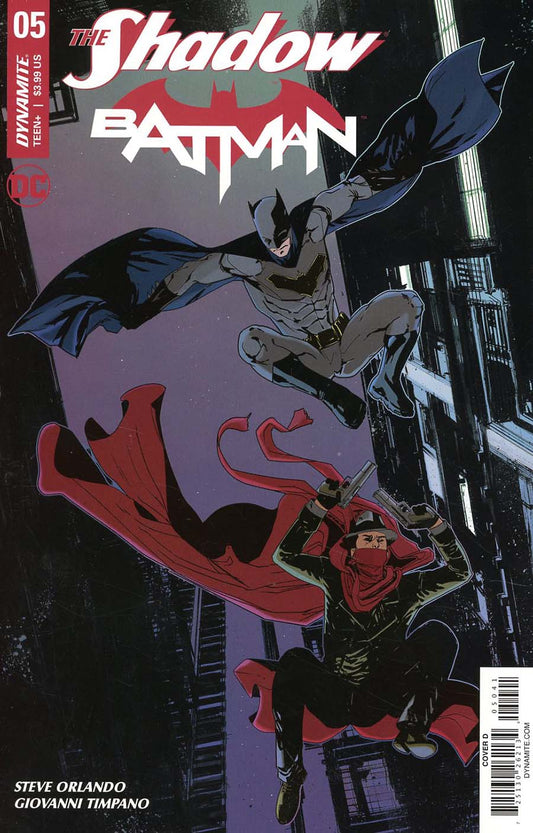 The Shadow Batman #5 Cover D (Carey) [2018]