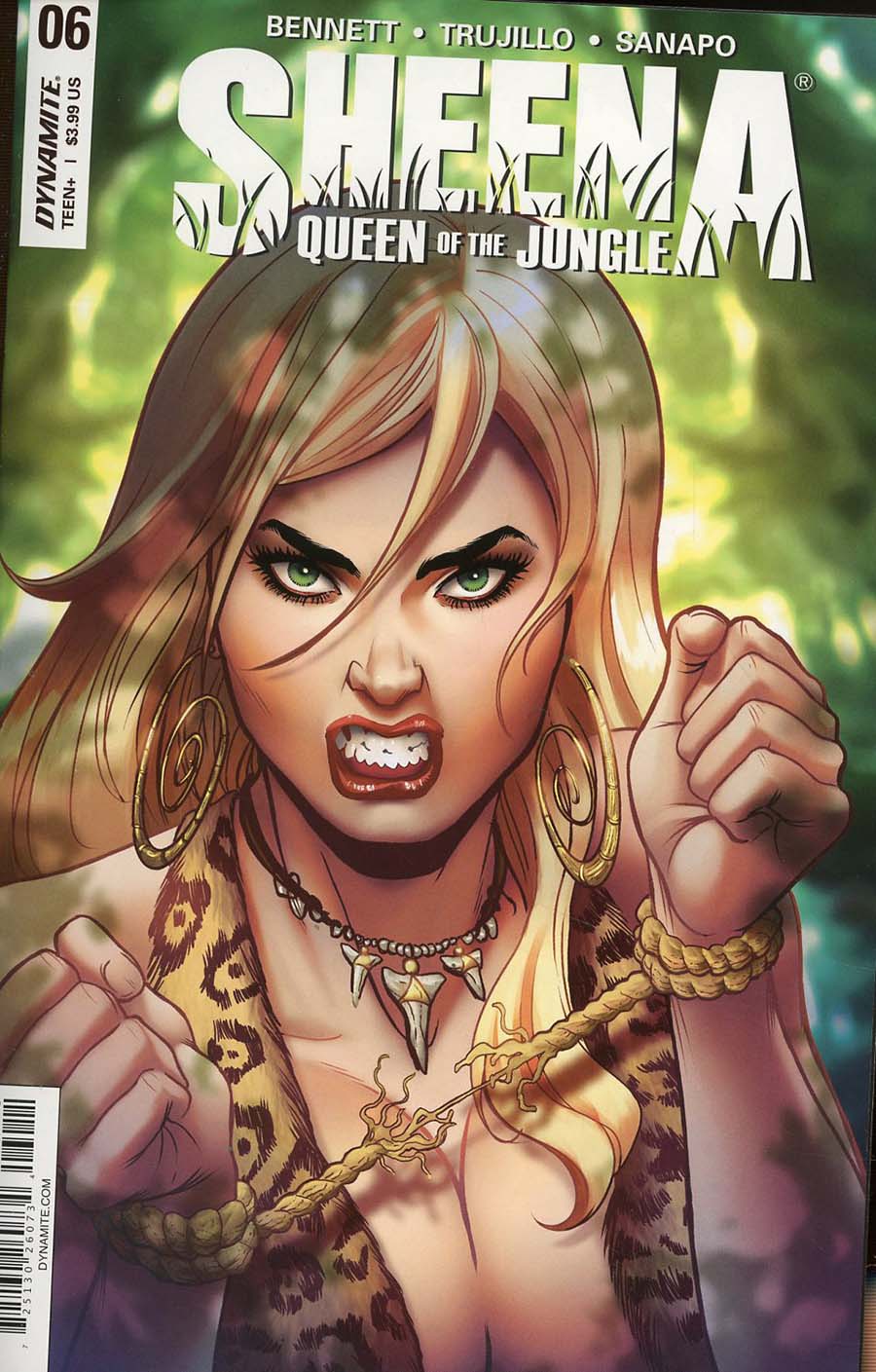 Sheena Queen of The Jungle #6 Cover A (Sanapo) [2018]