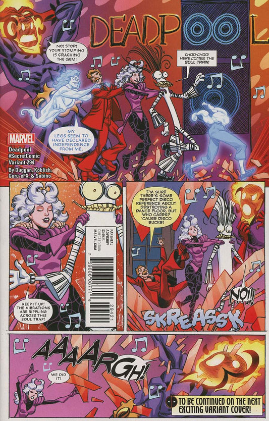Despicable Deadpool #294 Variant Edition (Koblish) [2018]