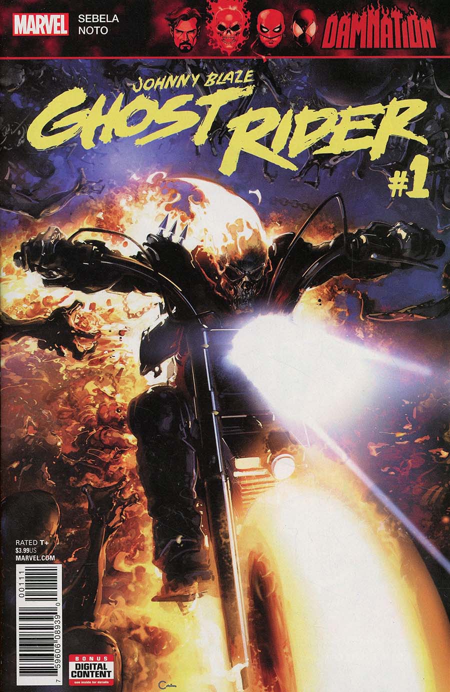 Damnation Johnny Blaze Ghost Rider #1 [2018]