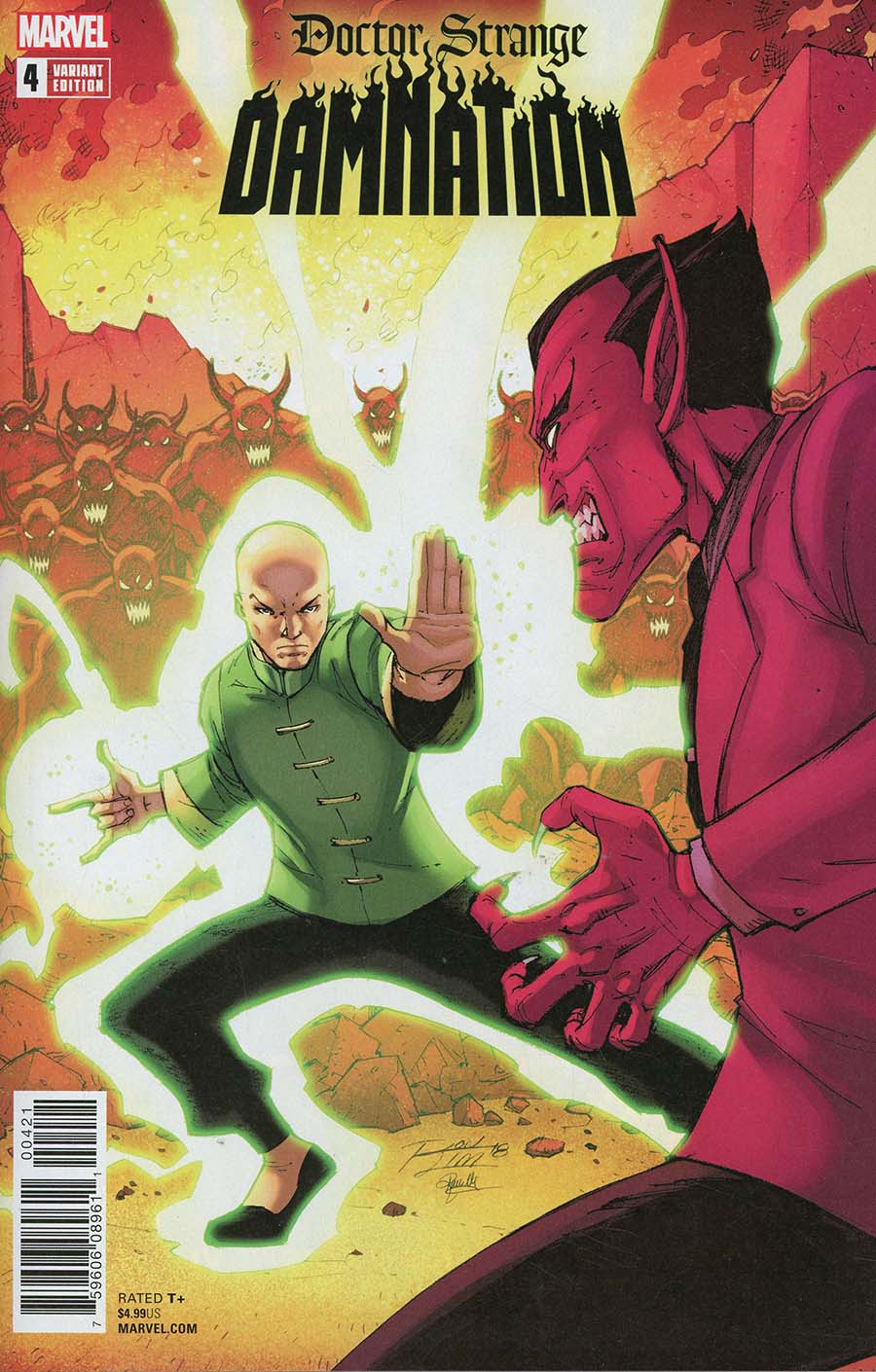 Doctor Strange Damnation #4 Variant Edition (Lim) [2018]