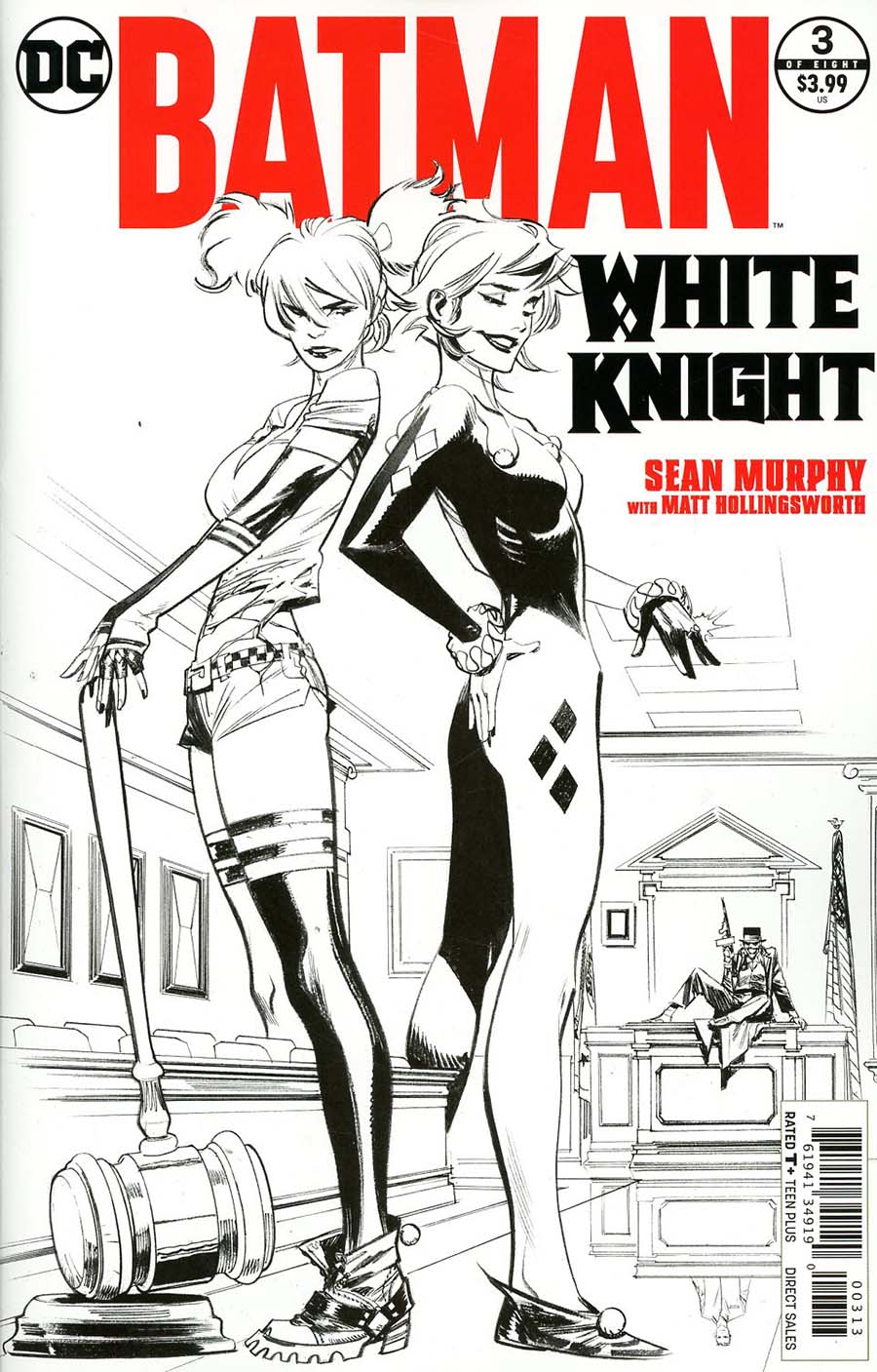 Batman White Knight #3 (Third Printing) [2018]