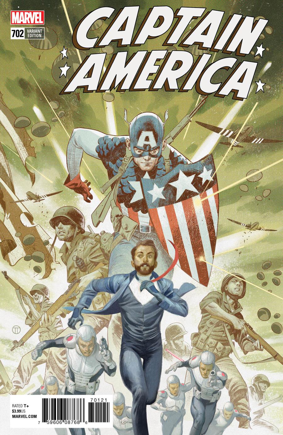 Captain America Vol.8 #702 Variant Edition (Tedesco) [2018]