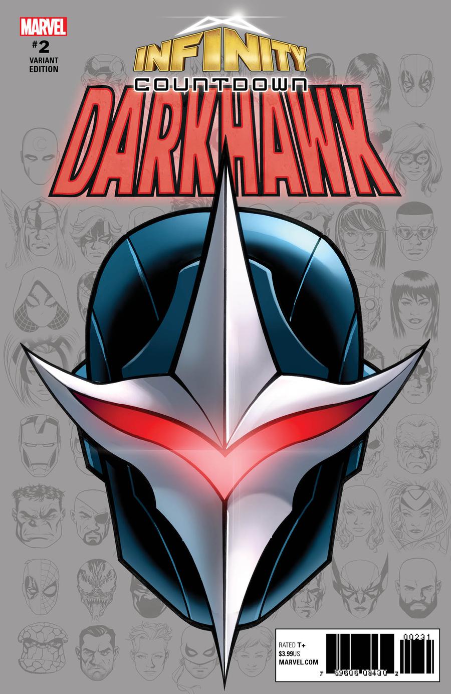 Infinity Countdown: Darkhawk #2 Variant Edition (McKone) [2018]