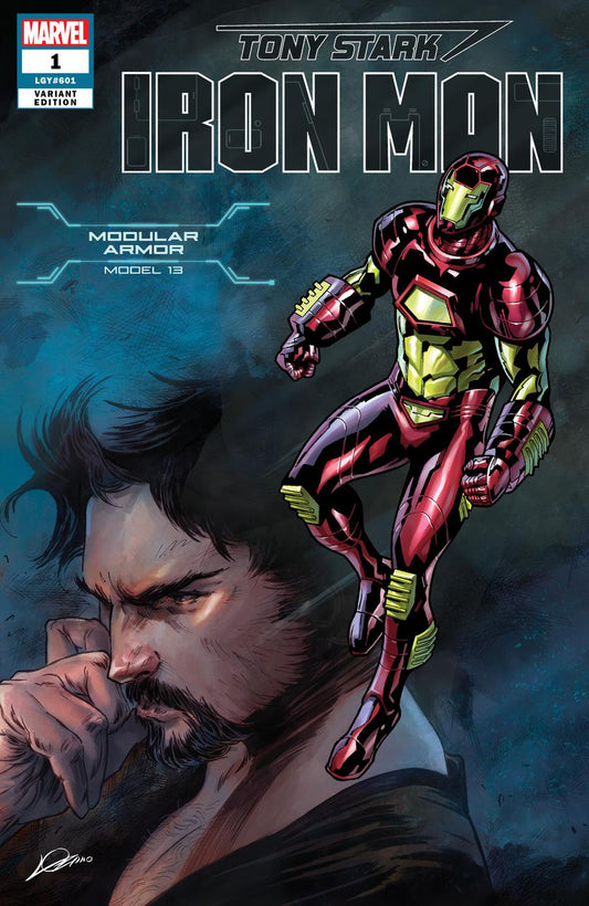 Tony Stark Iron Man #1 Model 13 Modular Armor Edition (Lozano) [2018]