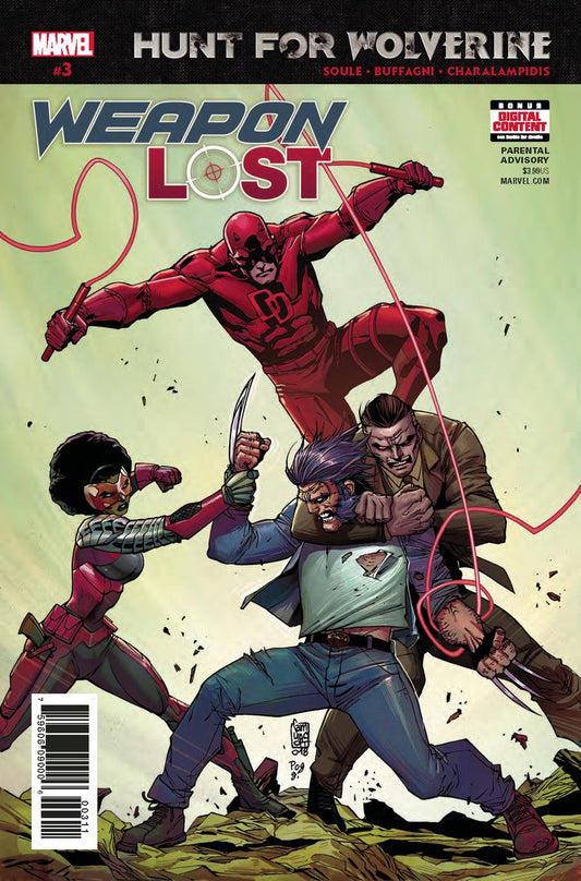 Hunt For Wolverine: Weapon Lost #3 [2018]