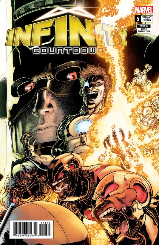 Infinity Countdown #5 (of 5) Connecting Variant Edition (Kuder) [2018]