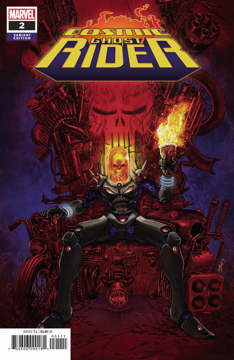Cosmic Ghost Rider #2 (of 5) Variant Edition (Superlog) [2018]