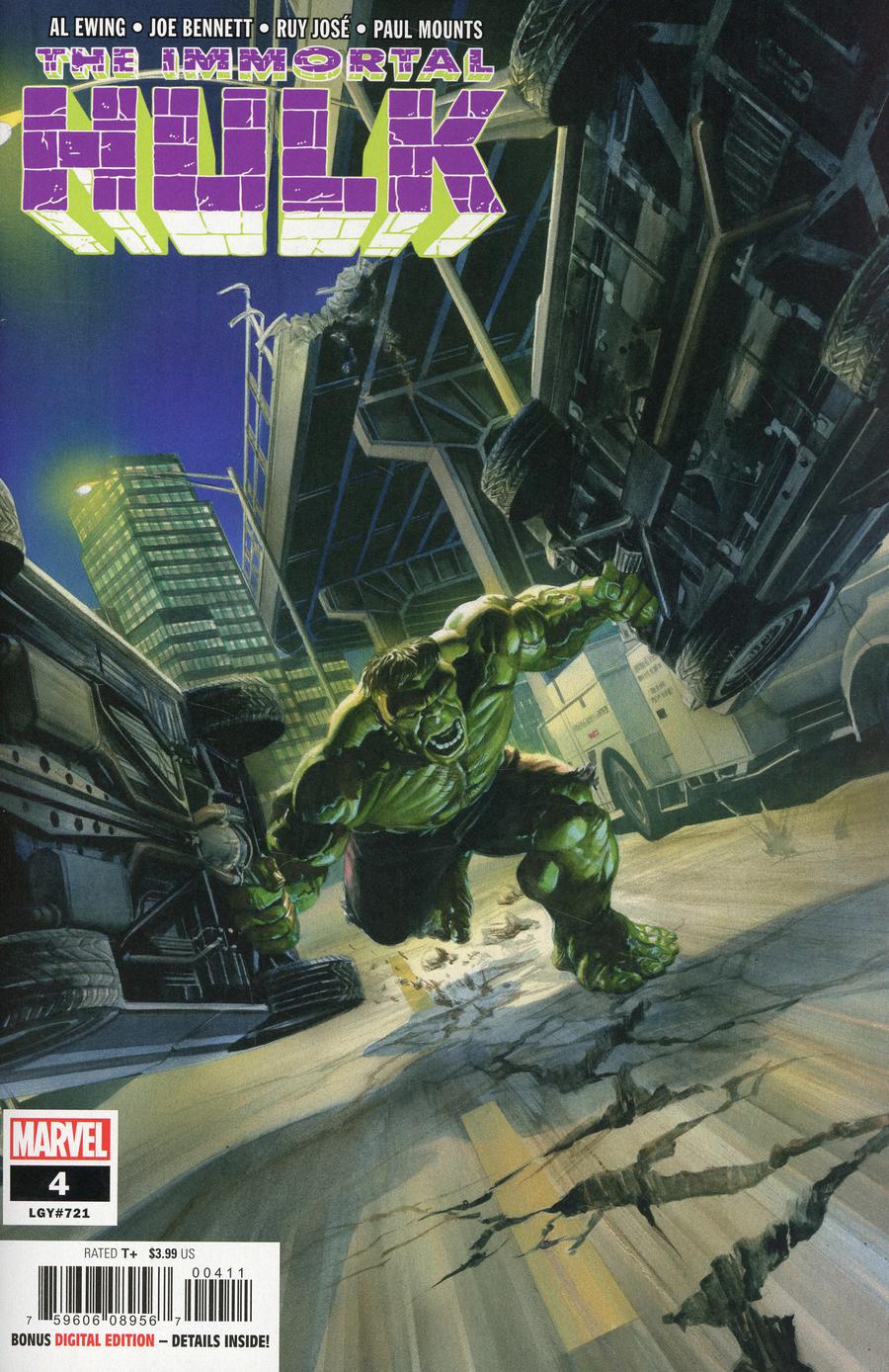 Immortal Hulk #4 (LGY #721) [2018]