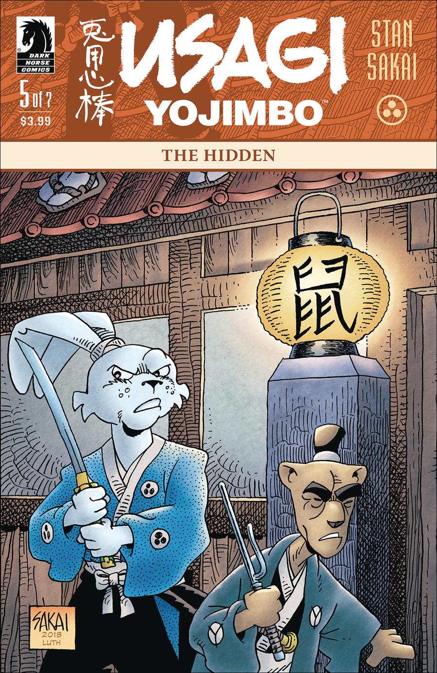 Usagi Yojimbo The Hidden #5 (of 7) [2018]