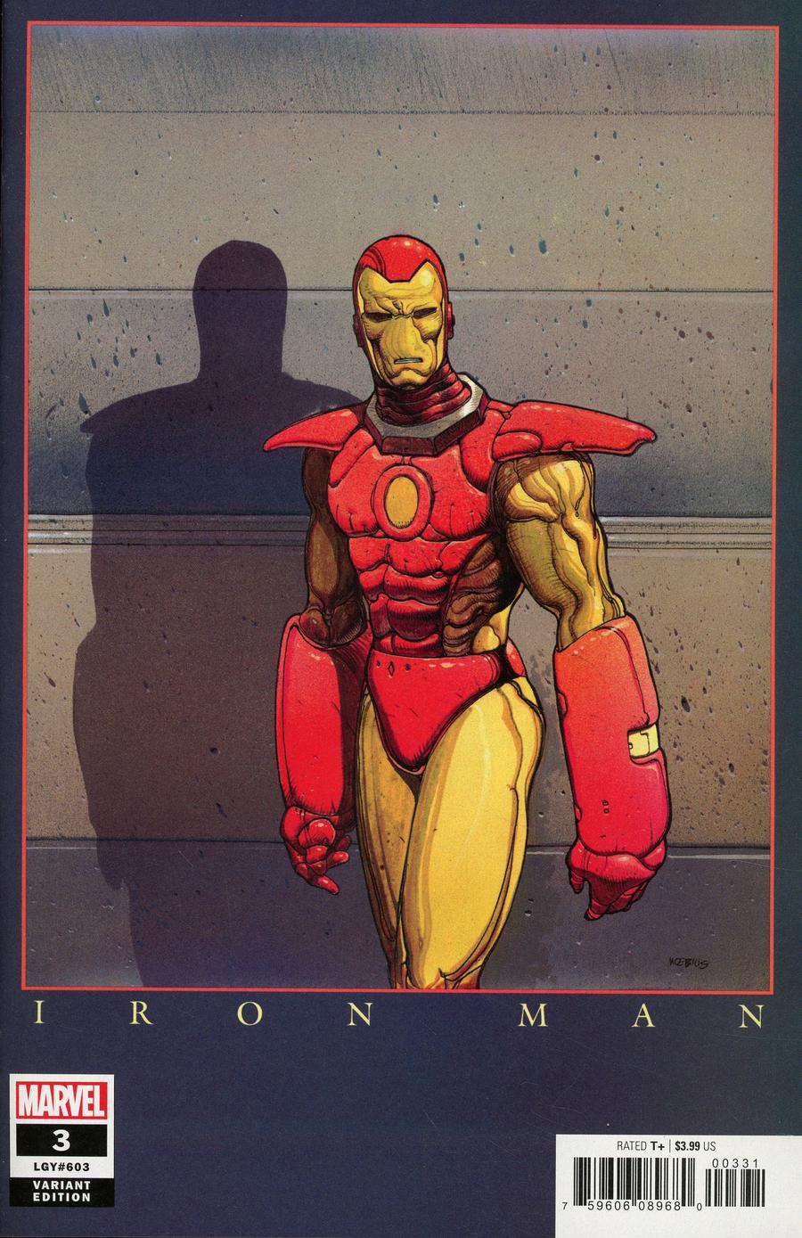 Tony Stark Iron Man #3 Variant Edition (Moebius) [2018]