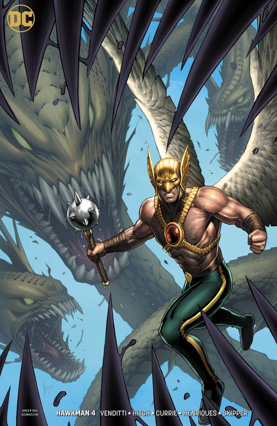 Hawkman #4 Variant Edition (Keown) [2018]