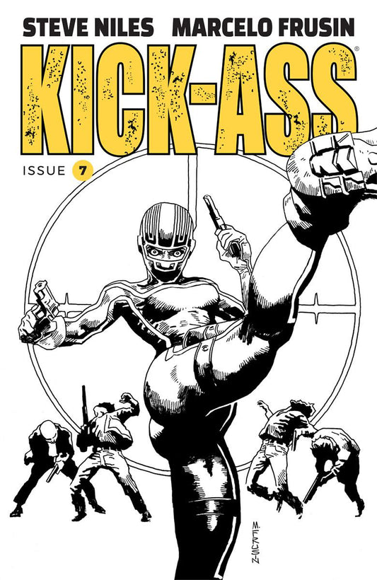 Kick-Ass #7 Black & White Cover Edition [2018]