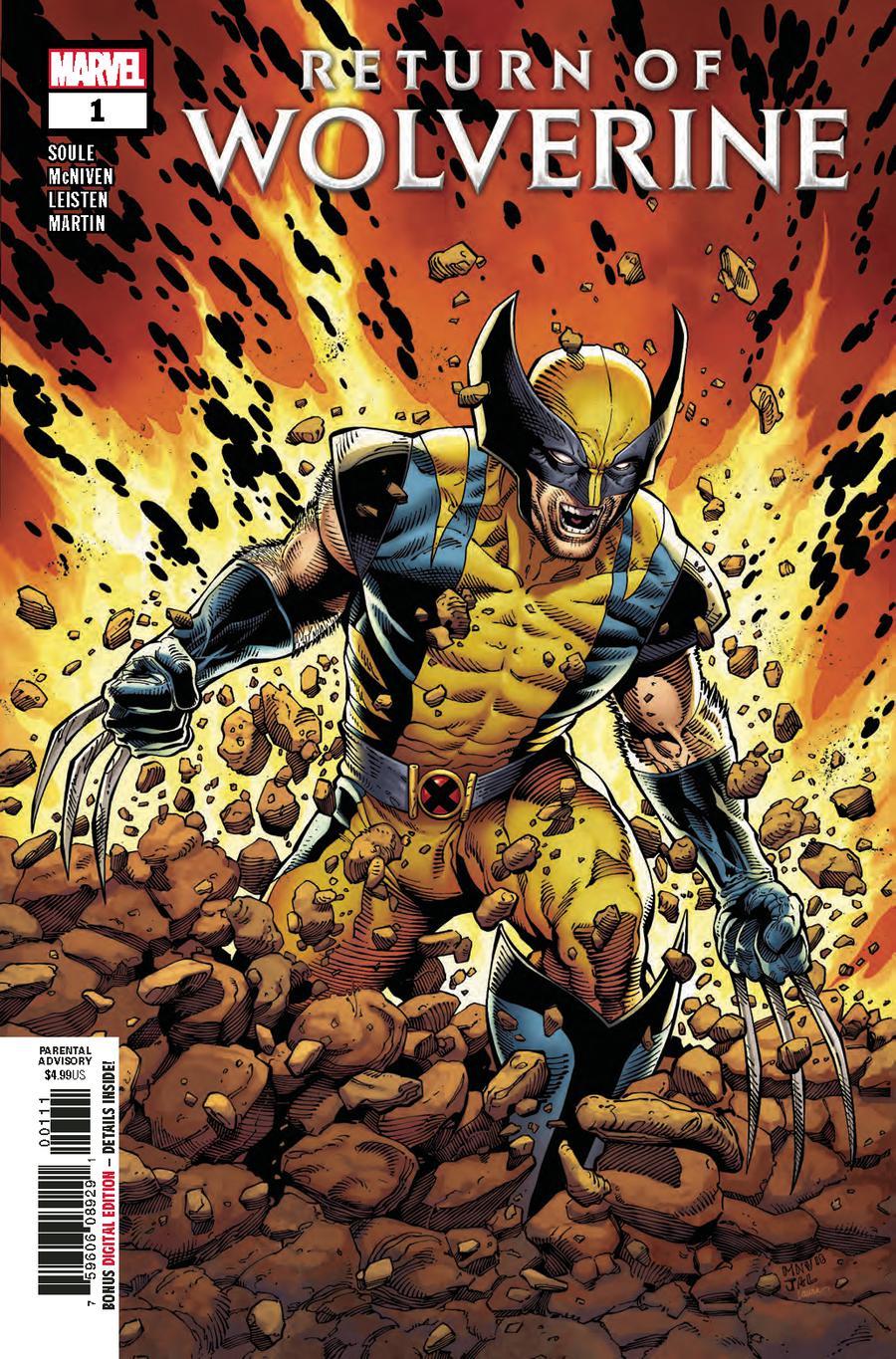 Return of Wolverine #1 [2018]