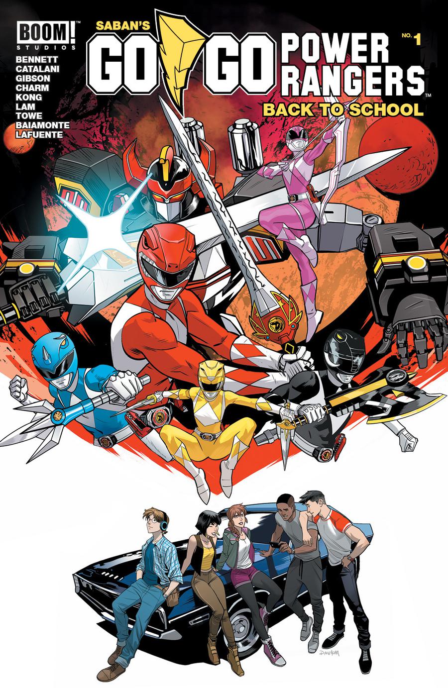 Go Go Power Rangers Back To School #1 [2018]