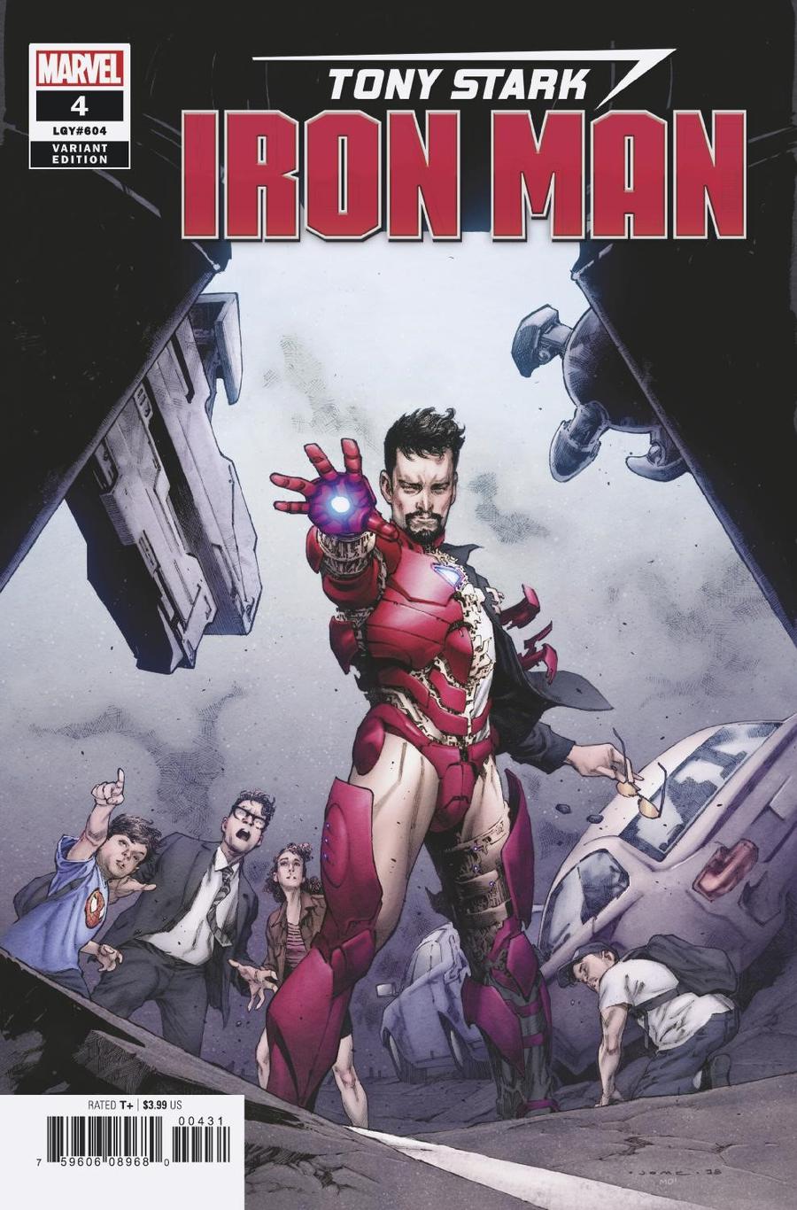 Tony Stark Iron Man #4 Variant Edition (Opena) [2018]