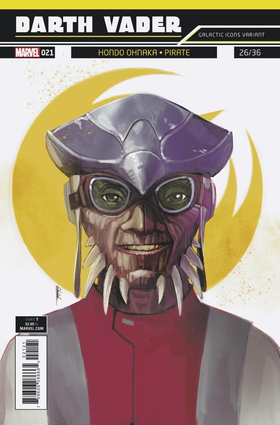 Star Wars: Darth Vader #21 Galactic Icons Variant Edition (Reis) [2018]