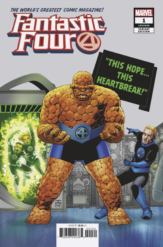 Fantastic Four #1 Variant Edition (Cassaday) [2018]
