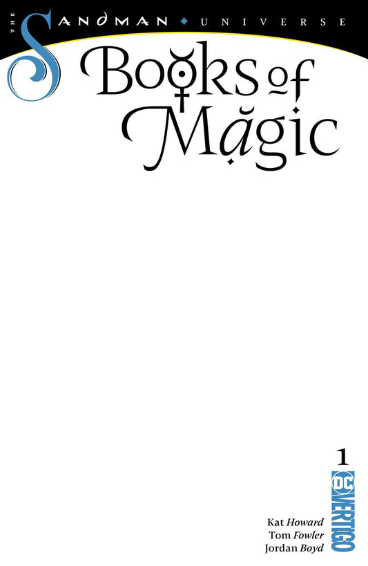 Books of Magic #1 Blank Cover Edition [2018]
