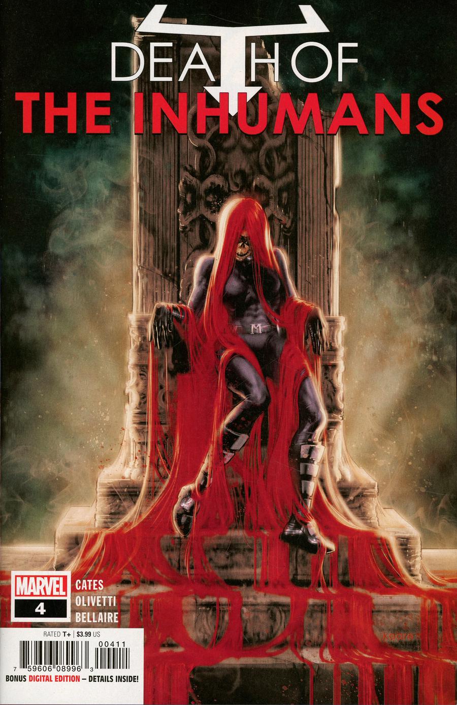 Death of The Inhumans #4 [2018]