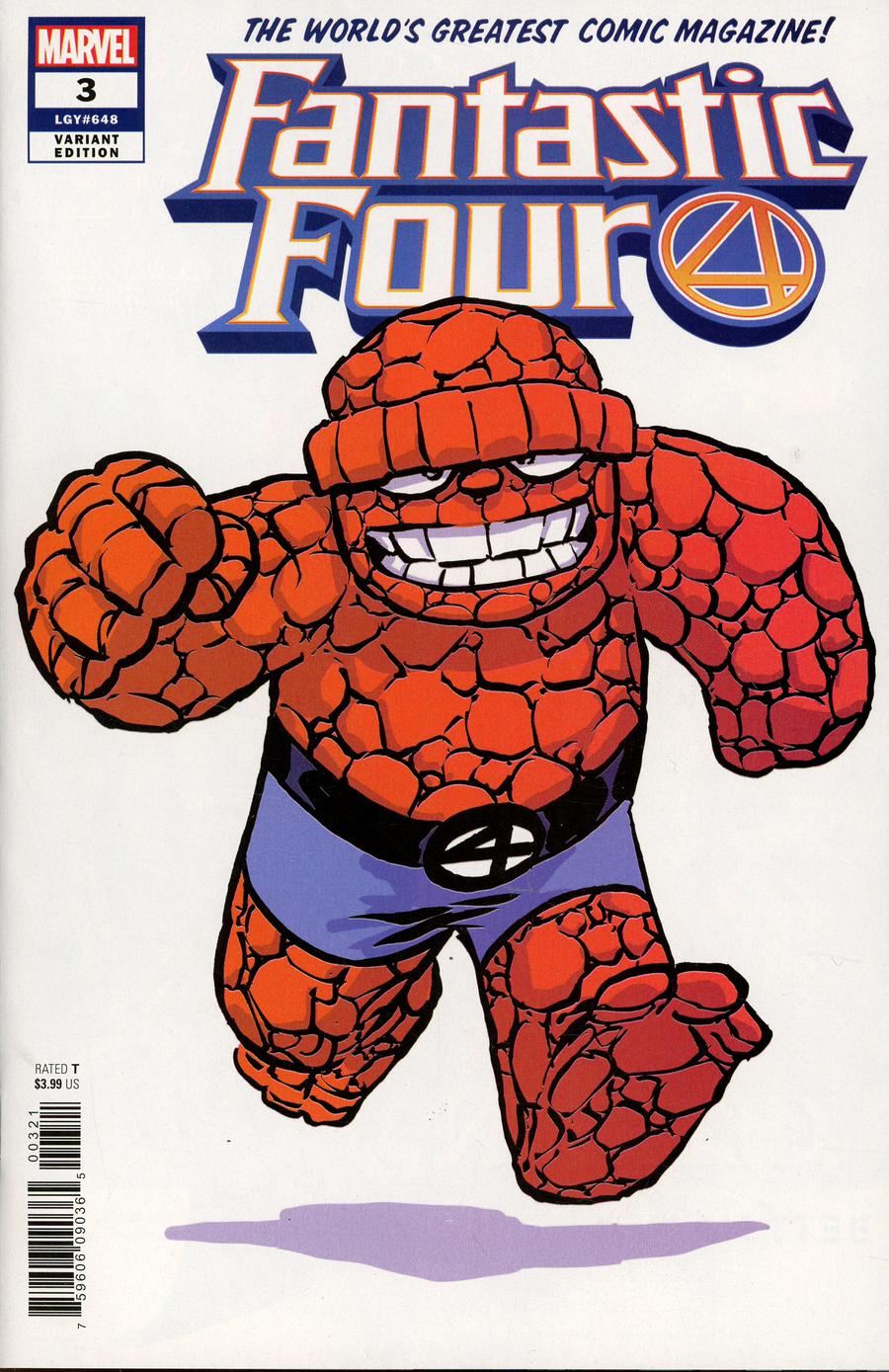 Fantastic Four #3 Variant Edition (Young) [2018]