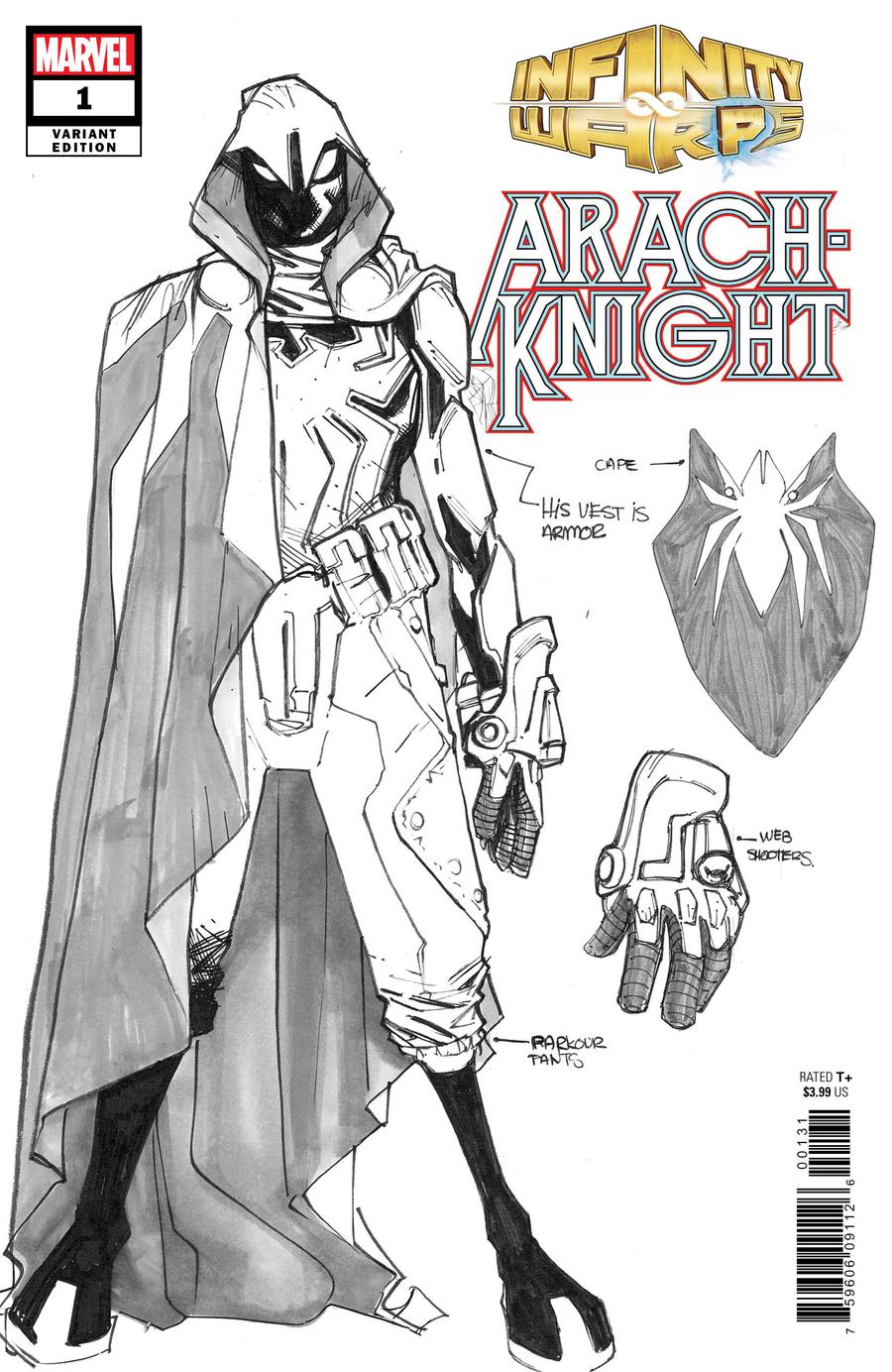 Infinity Warps: Arach-Knight #1 Variant Edition (Ramos) [2018]