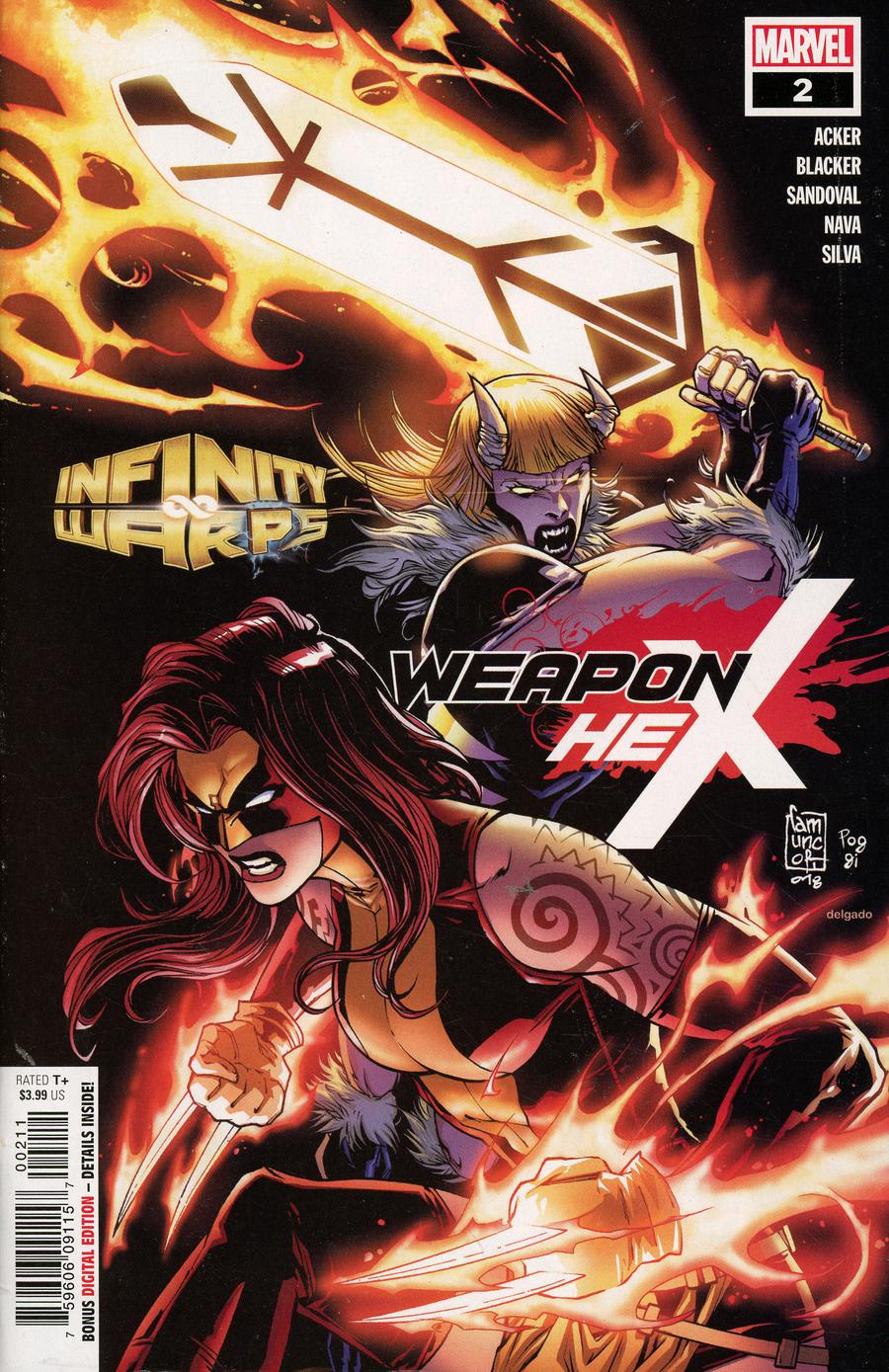 Infinity Warps: Weapon Hex #2 [2018]