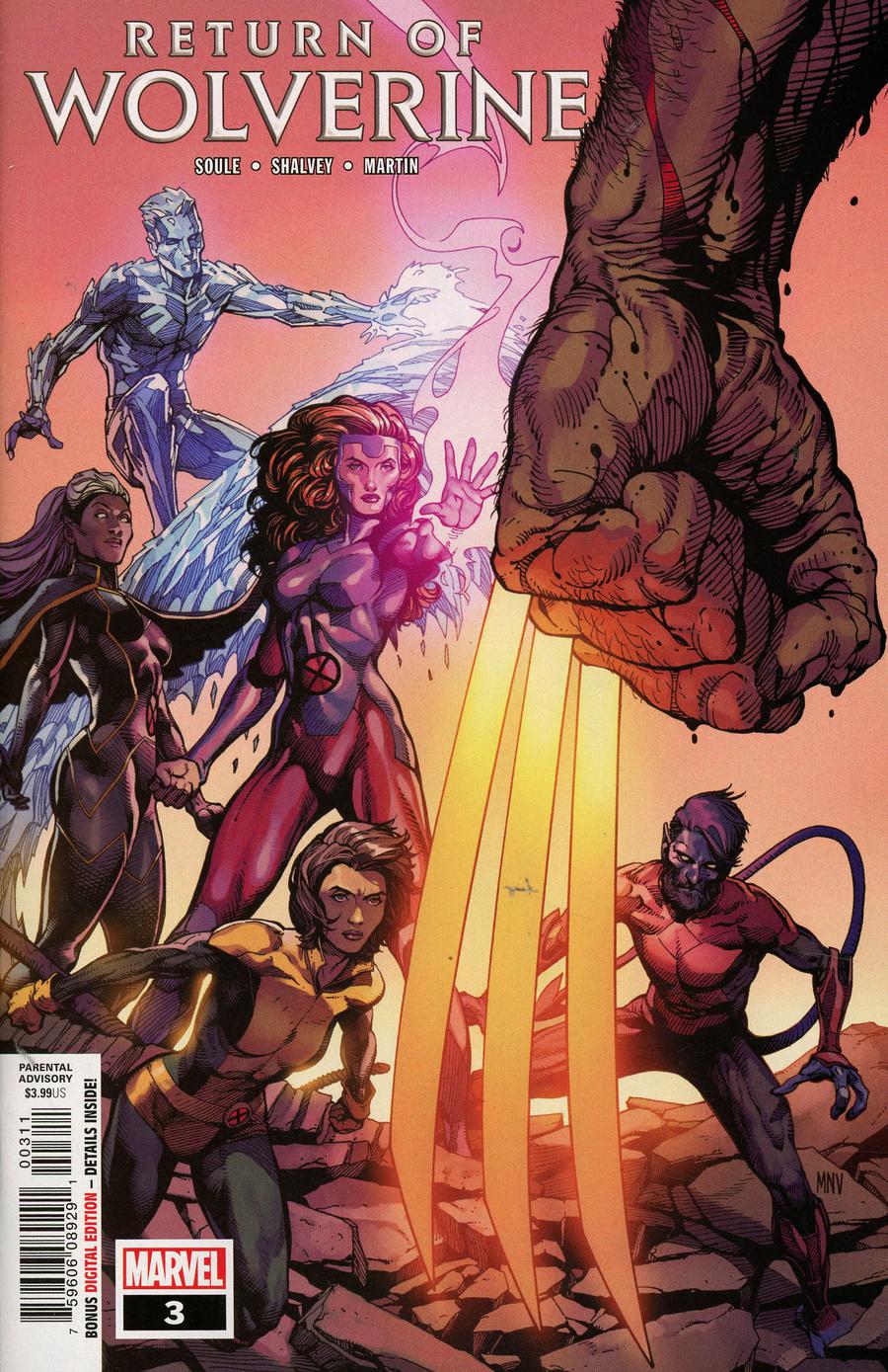 Return of Wolverine #3 [2018]