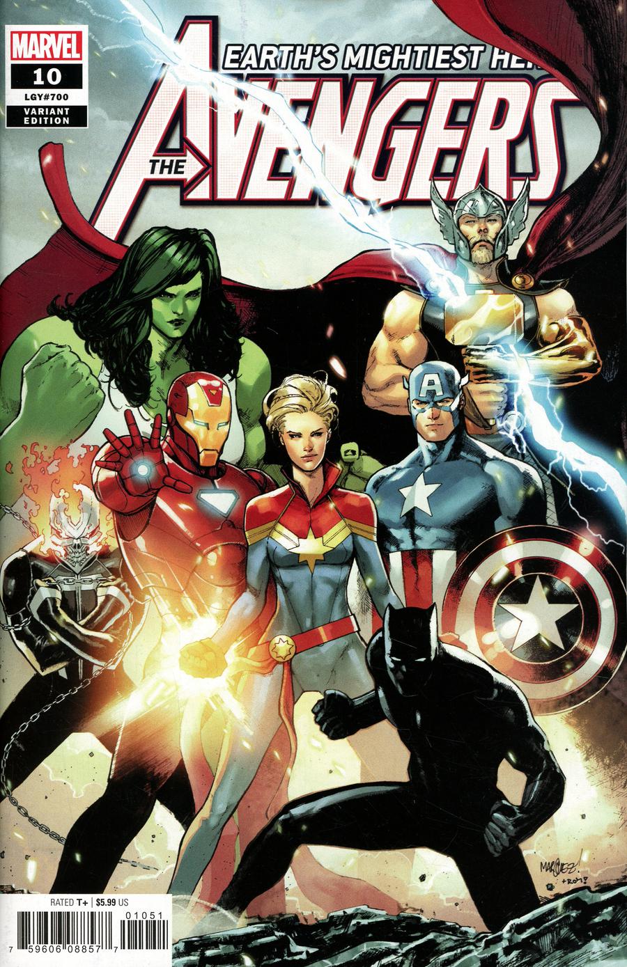 Avengers #10 Variant Edition (Marquez) [2018]