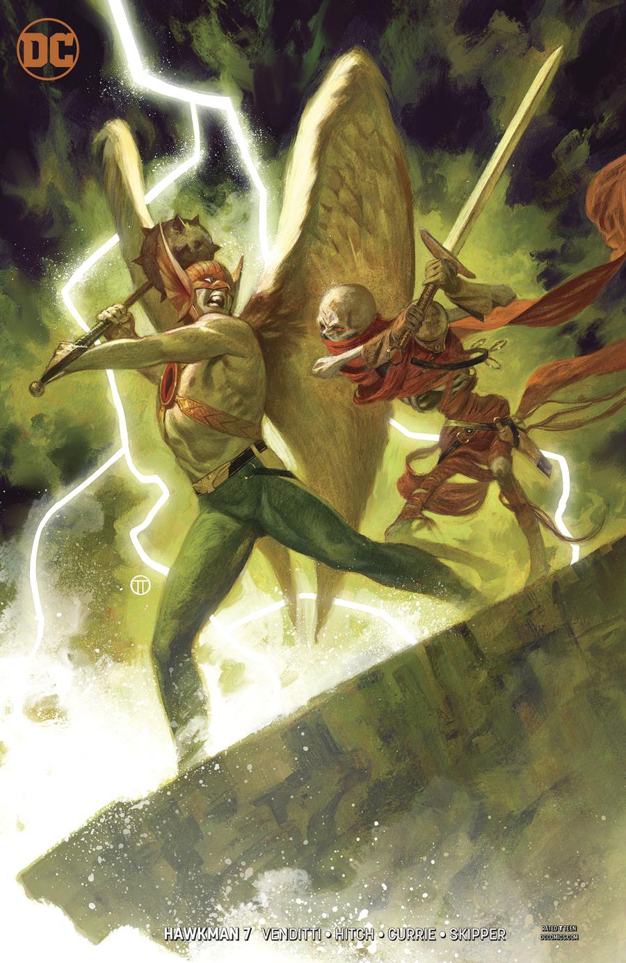 Hawkman #7 Variant Edition (Tedesco) [2018]