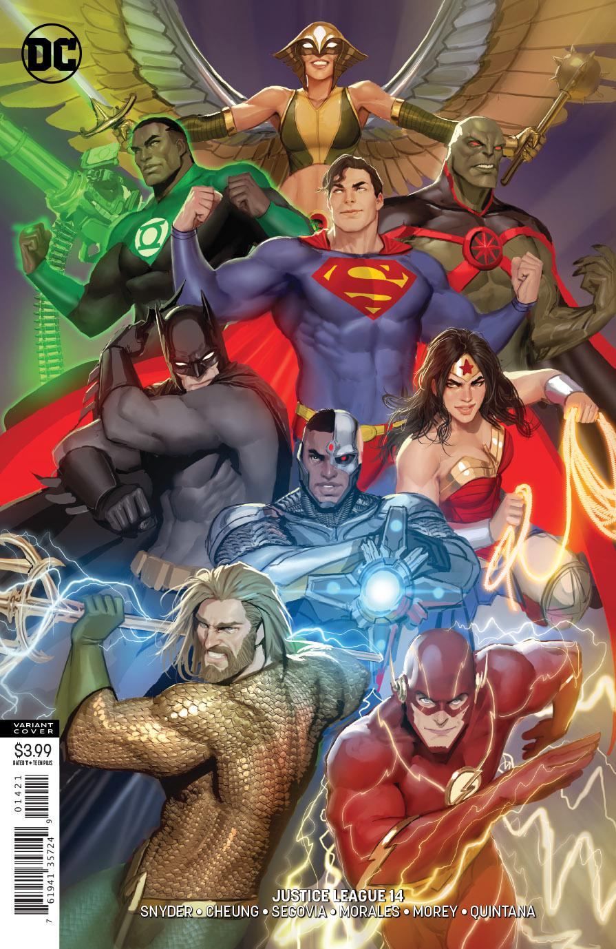 Justice League #14 Variant Edition (Sejic) [2018]