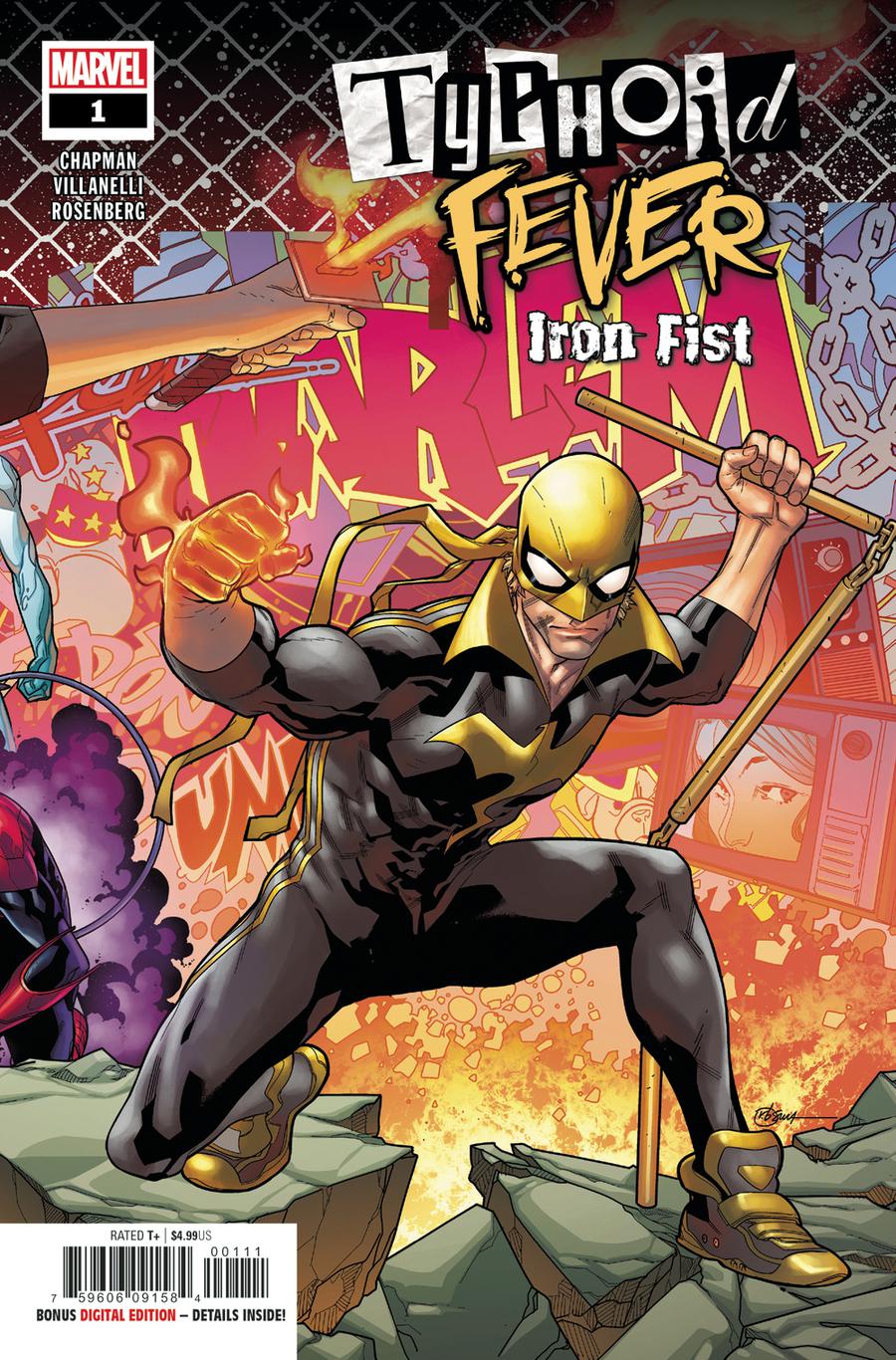 Typhoid Fever: Iron Fist #1 [2018]