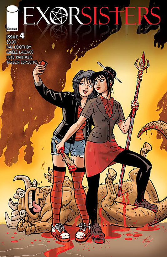 Exorsisters #4 Variant Edition (Timpleton) [2019]