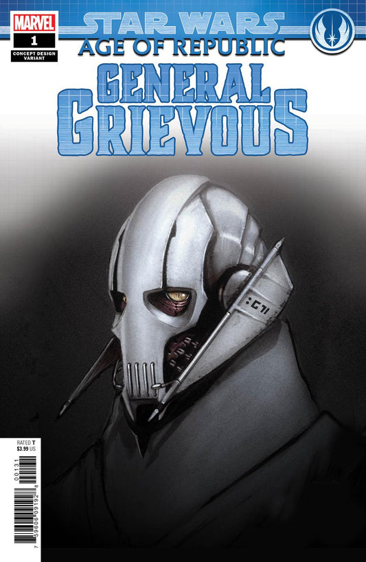 Star Wars Age of Republic: General Grievous #1 Variant Edition (Concept Design) [2019]