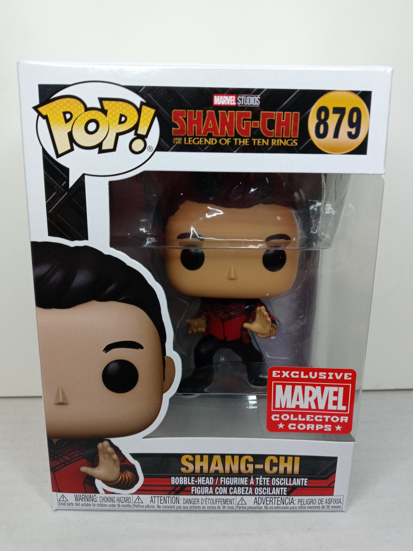 POP! Marvel 879 Shang-Chi - Shang-Chi Marvel Collector Corps Exclusive