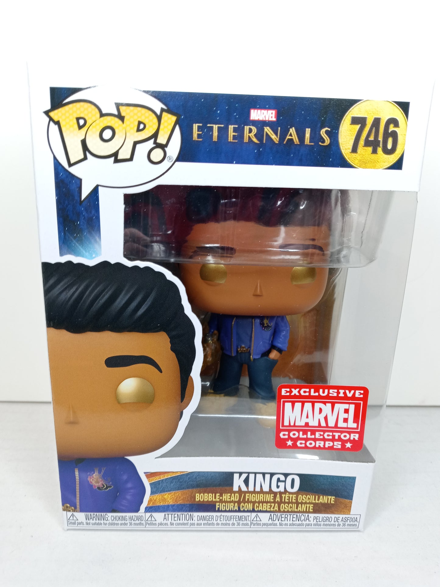 POP! Marvel 746 Eternals - Kingo Marvel Collector Corps Exclusive