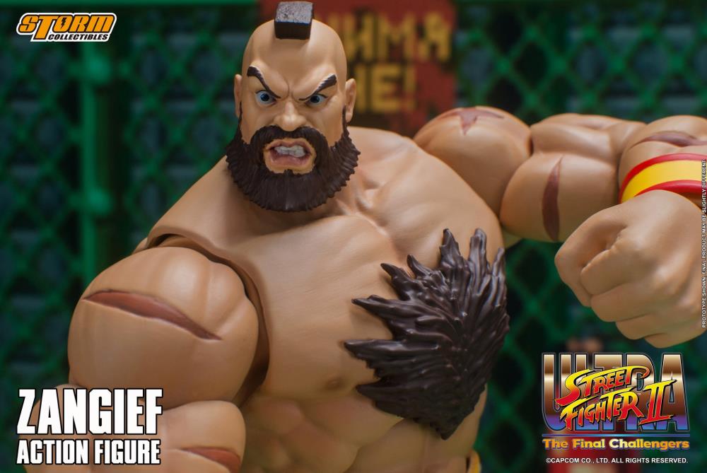 Ultra Street Fighter II: The Final Challengers Zangief 1/12 Scale Figure