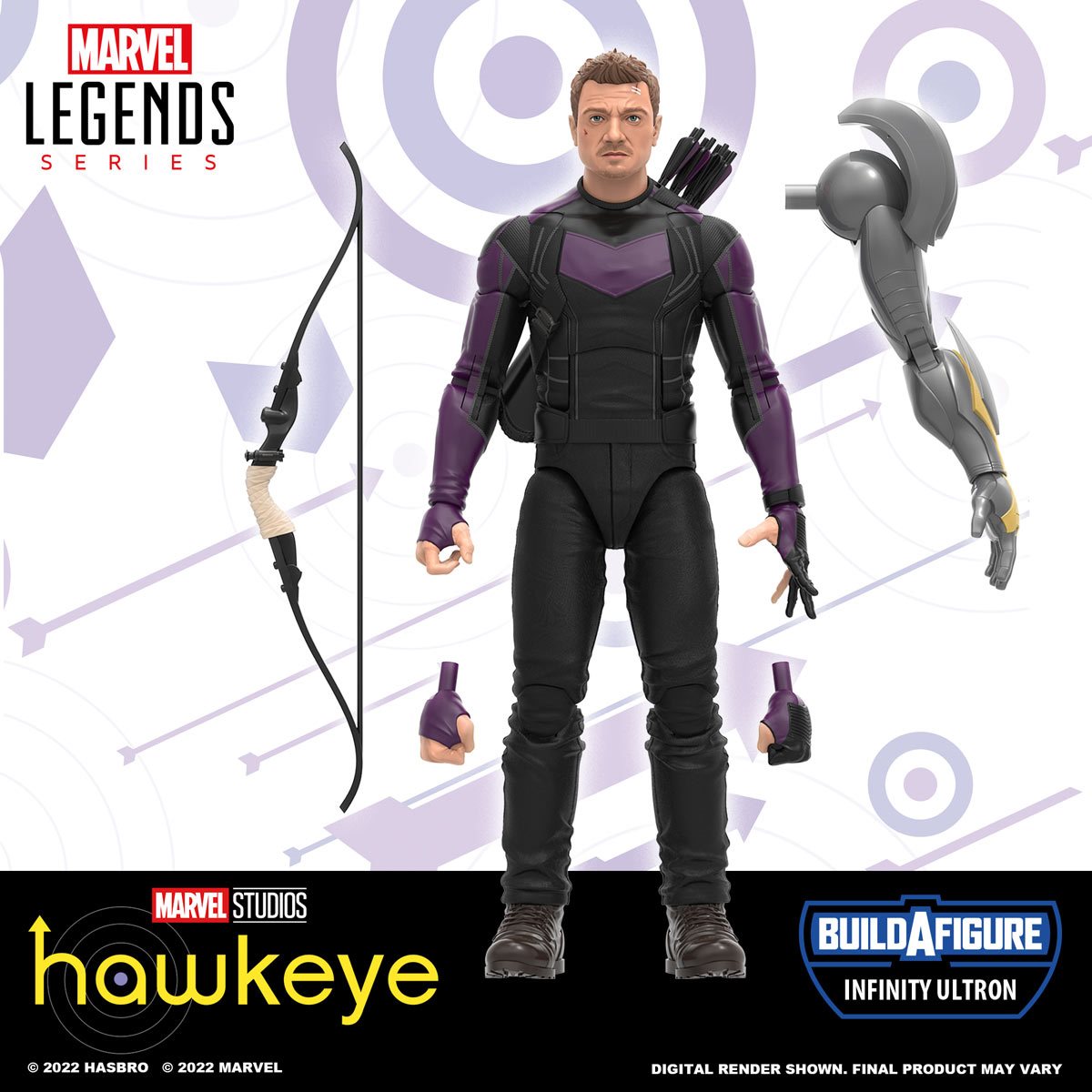 Marvel Legends Infinity Ultron Wave Hawkeye Clint Barton