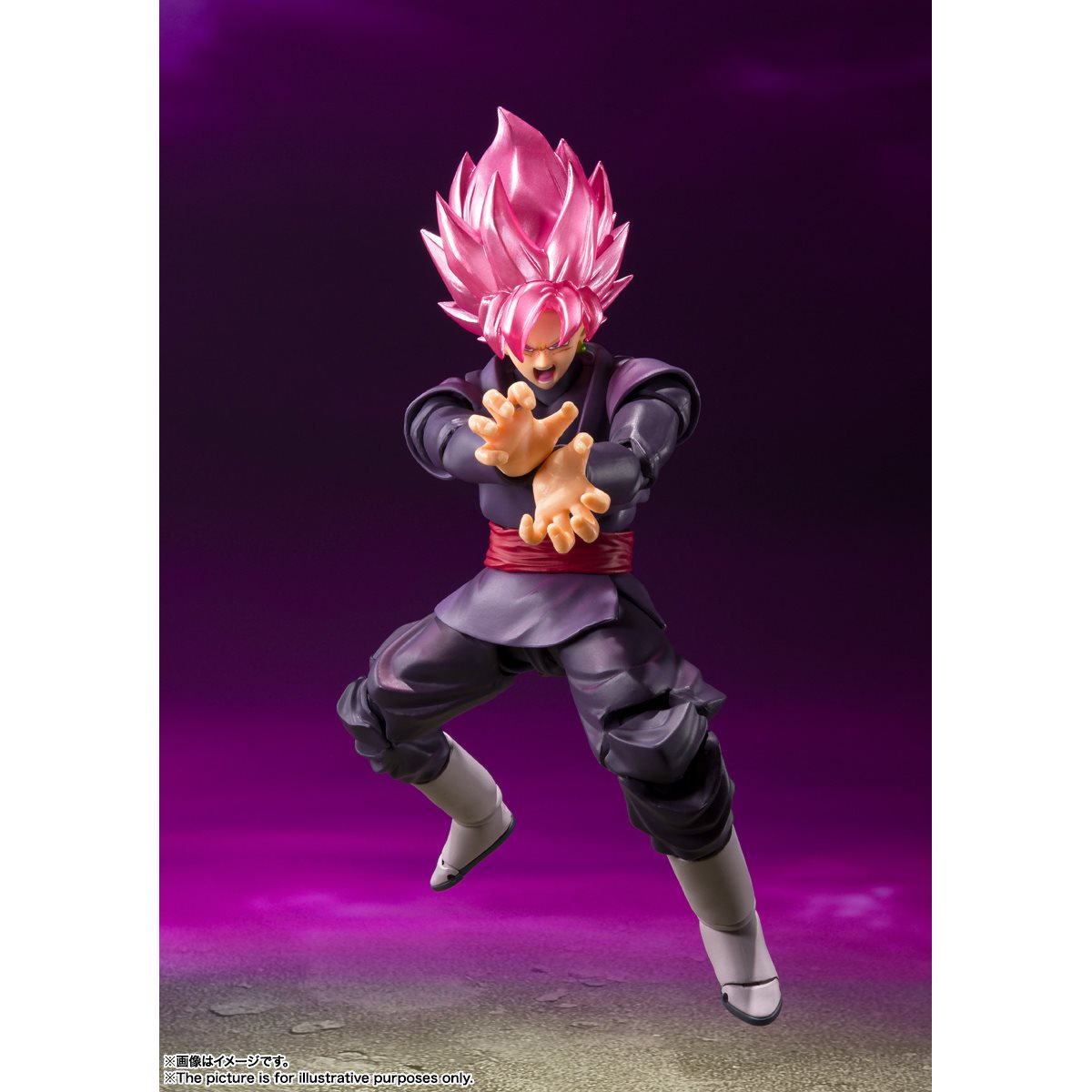 S.H.Figuarts Dragon Ball Super Goku Black Super Saiyan Rose