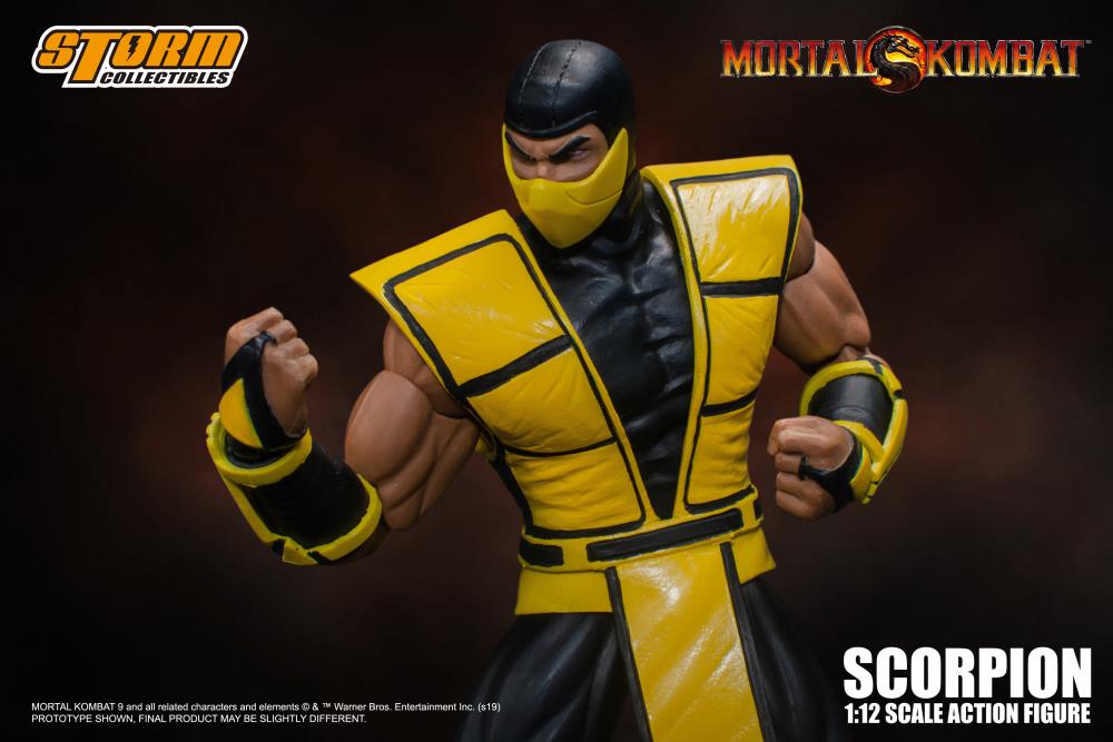 Mortal Kombat 3 Scorpion 1/12 Scale Figure