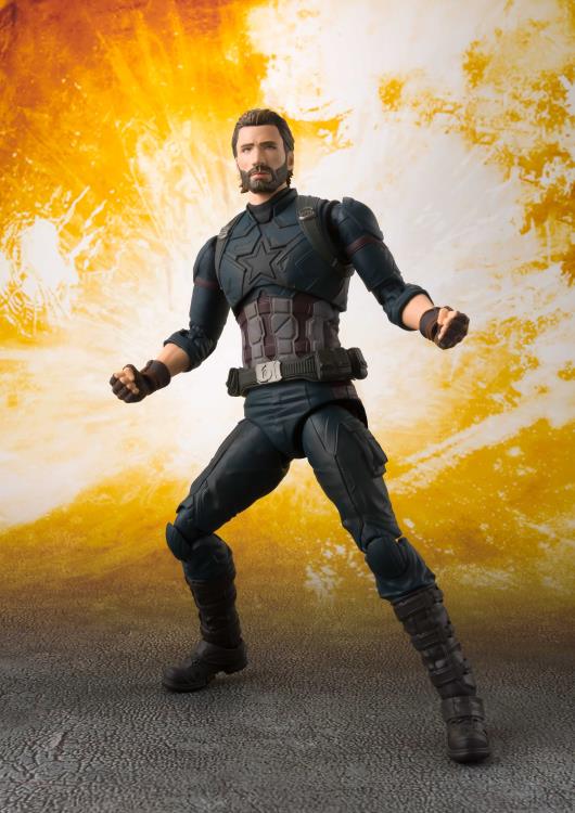 Avengers Infinity War Captain America & Tamashii Effects  S.H.Figuarts