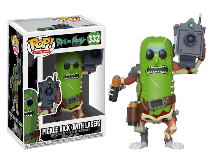 POP! Animation 332 Rick & Morty: Pickle Rick w/ Laser