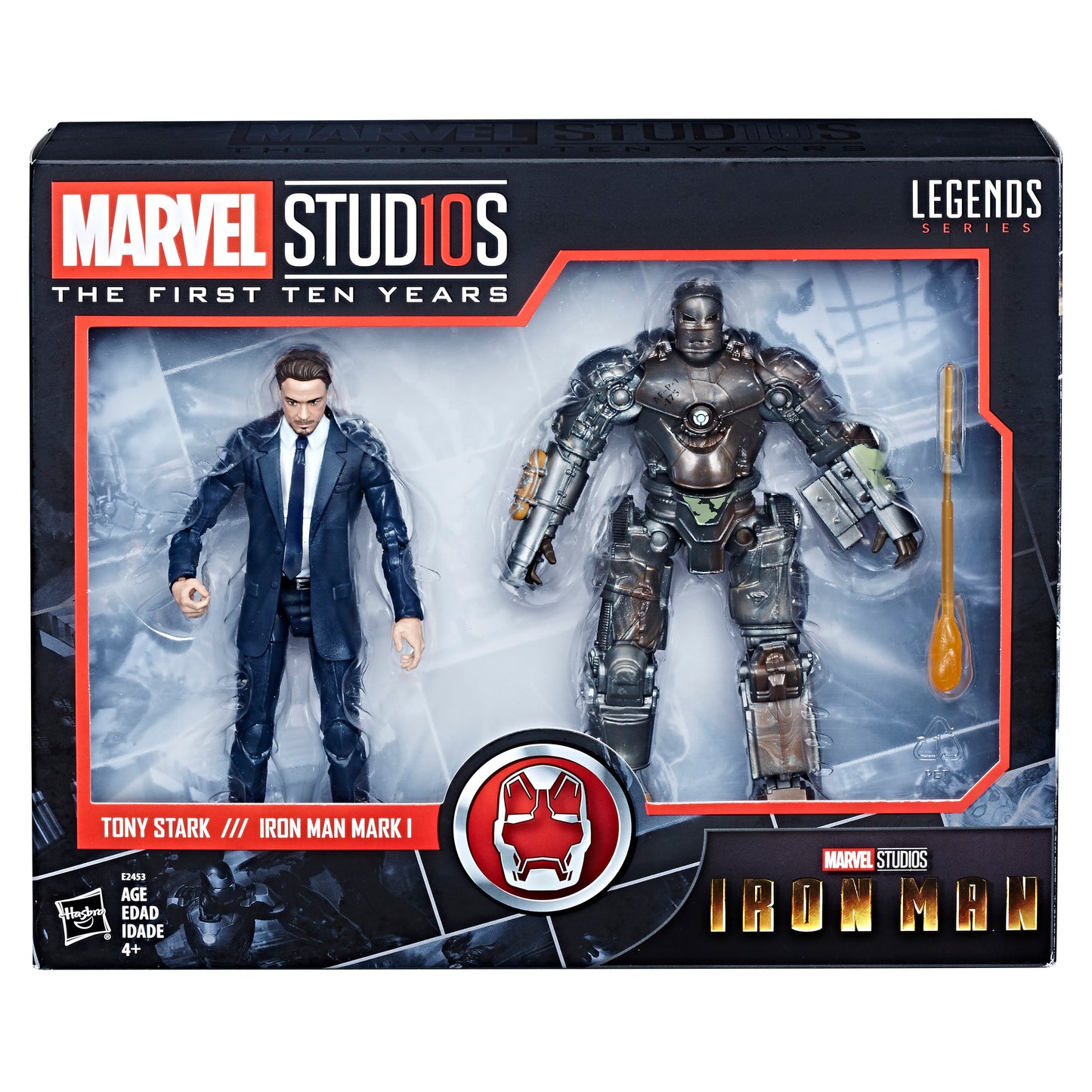 Marvel Studios The First 10 Years (Iron Man, 2008) Tony Stark & Iron Man Mark I Exclusive